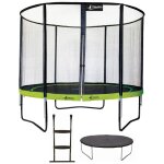 Kangui - trampoline de jardin rond 305 cm + filet de sécurité + échelle + bâche de protection punchi ... Kangui - trampoline de jardin rond 305 cm + filet de sécurité + échelle + bâche de protection punchi ...