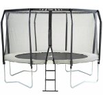 Kangui - trampoline de jardin rond �366cm avec filet de s�curit� + �chelle - fabrication europ�enne - ...