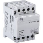 Kanlux - contacteur modulaire 63a - 230v ac - 3 modules - rail th35 - blanc