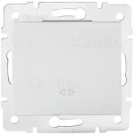 Kanlux ? permutateur encastr� 250v 10ax ? indice de protection ip20 ? installation rapide dans bo�tier ...