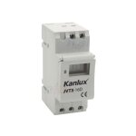 Kanlux - programmateur lectronique rail th35 - 16a - fonction astronomique - blanc