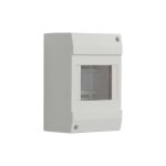 Kanlux - tableau de distribution mural ? 4p ? 1 ligne ? ip30 ? 130x60x86mm ? blanc