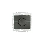 Variateur rotatif 500w ? filtre intgr ? encastrable ? graphite