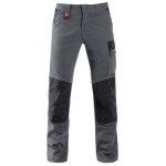 Kapriol ? pantalon de travail tenere pro gris et noir taille s ? 97% coton, 3% �lasthanne ? 6 poches ...