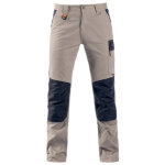Kapriol - tener� pro pantalon de travail multipoches - m - gris