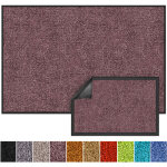 Tapis de porte paillasson d'entre rhine mauve 40 x 60 cm