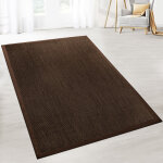 Karat - tapis sisal oeil du tigre avec bordure marron dc - 311 200 x 290 cm - marron Karat - tapis sisal oeil du tigre avec bordure marron dc - 311 200 x 290 cm - marron