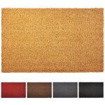 Casa pura - paillasson en fibres de noix de coco naturel 24 mm 200 x 200 cm