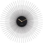 Karlsson - horloge en mtal peony 60 cm