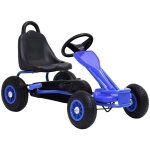Kart � p�dales avec pneus bleu - vidaxl