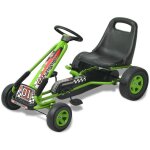 Kart � p�dale avec si�ge ajustable vert - vidaxl
