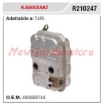 Kawasaki silencieux silencieux silencieux tj45 r210247 pour taille - haie tj45 Kawasaki silencieux silencieux silencieux tj45 r210247 pour taille - haie tj45