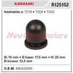 Kawasaki primer pour carburateur de d�broussailleuse td18 24 tg33 r125152