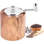 Kcvv - moulin � poivre manuel, outil de moulin � �pices manuel polyvalent avec manivelle longue pour ...