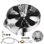 Kcvv - rince verre evier en acier inoxydable lave verre haute pression accessoires pour evier de cuisine ...
