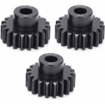 Keenso pignon de moteur d'arbre de 3 pi�ces 8. 0mm, ensemble de pignons en acier rc m1. 5 19t pour moteur ...