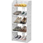 Keepbuying - armoire � chaussures � 5 niveaux, meuble � chaussures �tag�re de rangement pratique, 23 ...
