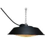 Kekai - chauffage lectrique infrarouge halogne 1500w intrieur et extrieur standard design suspendu ...