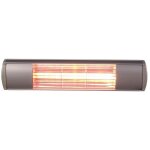 Kekai - radiateur lectrique chauffage infrarouge halogne golden tube 1500 w mural intrieur / extrieur ...