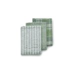 Kela - torchons(3)cuisine pasado vert olive 65x45cmn