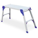 Keli - mini plateforme - marchepied, escabeau, multifonction, fabriqu�e en aluminium, qualit� professionnelle, ...