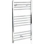 Hudson reed - kent - sche - serviettes design lectrique moderne plat - chrom - 100 cm x 40 cm