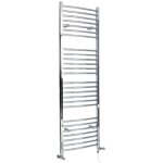 Hudson reed - kent - sèche - serviettes design mixte moderne incurvé - chromé - 180 cm x 59. 8 cm Hudson reed - kent - sèche - serviettes design mixte moderne incurvé - chromé - 180 cm x 59. 8 cm
