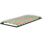 Kept sommier  lattes ergonomique avec plots de soutien 80x200 cm sans pieds