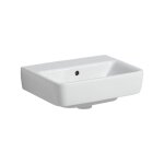 Keramag - geberit renova plan, lave - mains, 45x34 cm, sans trou pour