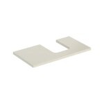Keramag - plaque de lavabo geberit one, dcoupe  droite, pour lavabo 