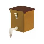 Abreuvoir lapins special pvc 1000ml 8x8x18cm