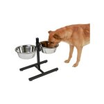 Kerbl - bar alimentation avec cuelle pour chien - 2x1800ml