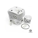 Cylindre piston pour tron�onneuse husqvarna 181, 281, 288. � 54 mm