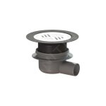 Kessel - siphons salle d'eau - vidage de sol, avec grille, diamtre 20 cm, blanc / plastique 40150. 30 ...