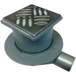 Kessel - siphon de sol ultra - plat pour receveur pr�t � carreler