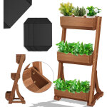 Kesser - bac  fleurs surlev avec tages premium bac  fleurs escalier de plantation - bac  lgumes ...