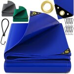 Bâche de couverture premium avec oeillets 650 g / m² pvc imperméable & indéchirable + 10 crochets - bâche ... Bâche de couverture premium avec oeillets 650 g / m² pvc imperméable & indéchirable + 10 crochets - bâche ...