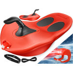 Kesser� bob bob des neiges alpina avec lumi�re led et c�ble de traction luge luge pour enfants bob des ...