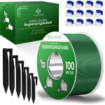 Kesser - c�ble p�riph�rique + piquet + connecteur de c�ble pour tondeuse robot accessoires set c�ble ...