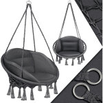 Chaise suspendue avec coussin - chill chaise suspendue  suspendre pour adultes & enfants hamac jusqu' ...