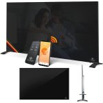 Kesser - chauffage infrarouge convecteur en verre chauffage en verre economie d'�nergie 2en1 chauffage ...