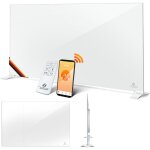 Kesser - chauffage infrarouge, economie d'�nergie 2en1 sur pied & montage mural, avec d�tection de fen�tre ...