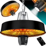 Kesser® chauffage radiant de plafond champignon chauffant chauffage radiant infrarouge 2500w chauffage ... Kesser® chauffage radiant de plafond champignon chauffant chauffage radiant infrarouge 2500w chauffage ...