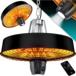 Kesser� chauffage radiant de plafond champignon chauffant chauffage radiant infrarouge 2500w chauffage ...