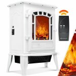 Kesser chemine lectrique avec radiateur soufflant & tlcommande 2000w chemine lectrique chauffage ...