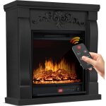 Kesser® cheminée électrique sur pied - cheminée électrique avec effet de flamme 3d led avec chauffage ... Kesser® cheminée électrique sur pied - cheminée électrique avec effet de flamme 3d led avec chauffage ...