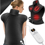 Kesser® coussin chauffant électrique pour le dos, les épaules et la nuque avec arrêt automatique 9 niveaux ... Kesser® coussin chauffant électrique pour le dos, les épaules et la nuque avec arrêt automatique 9 niveaux ...