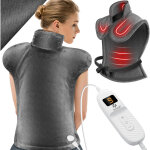Kesser® coussin chauffant électrique pour le dos, les épaules et la nuque avec arrêt automatique 9 niveaux ... Kesser® coussin chauffant électrique pour le dos, les épaules et la nuque avec arrêt automatique 9 niveaux ...