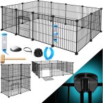 Enclos grillag pour lapins en mtal grillag xxl avec porte enclos pour petits animaux cochons d'inde ...