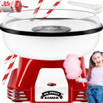 Kit barbe à papa pour la maison - avec 30x bâtonnets & cuillères à mesurer - machine à bonbons coton ... Kit barbe à papa pour la maison - avec 30x bâtonnets & cuillères à mesurer - machine à bonbons coton ...